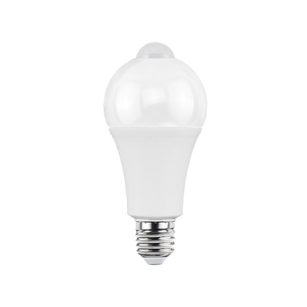 Lampada a LED tipo bulbo - E27 crepuscolare con rilevatore di presenza -  FAI SRL
