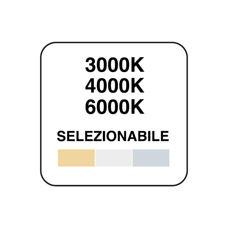 Proiettore a LED 3CCT Dual Power zoomabile DALI 18/25W - immagine 4