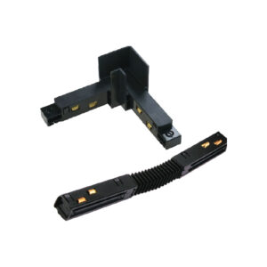 Connessione a L per binario 48Vdc a plafone e incasso per sistema DALI e On-Off