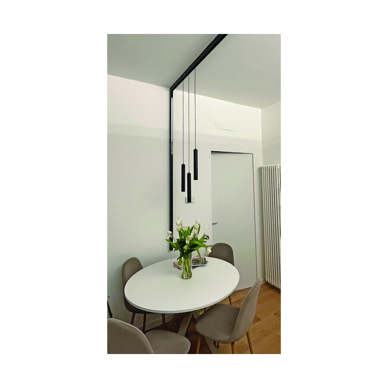 Pendel cilindrico nero 48Vdc DALI - immagine 3