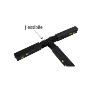 Connessione a T flessibile per binario 48Vdc per sistema DALI e On-Off