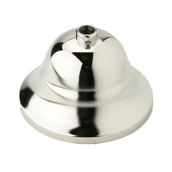 LEDsone Rosone Vintage Per Lampade A Sospensione - 100 Mm, Colore Nero, Attacco A Soffitto In Ferro Per Plafoniere E Lampadari